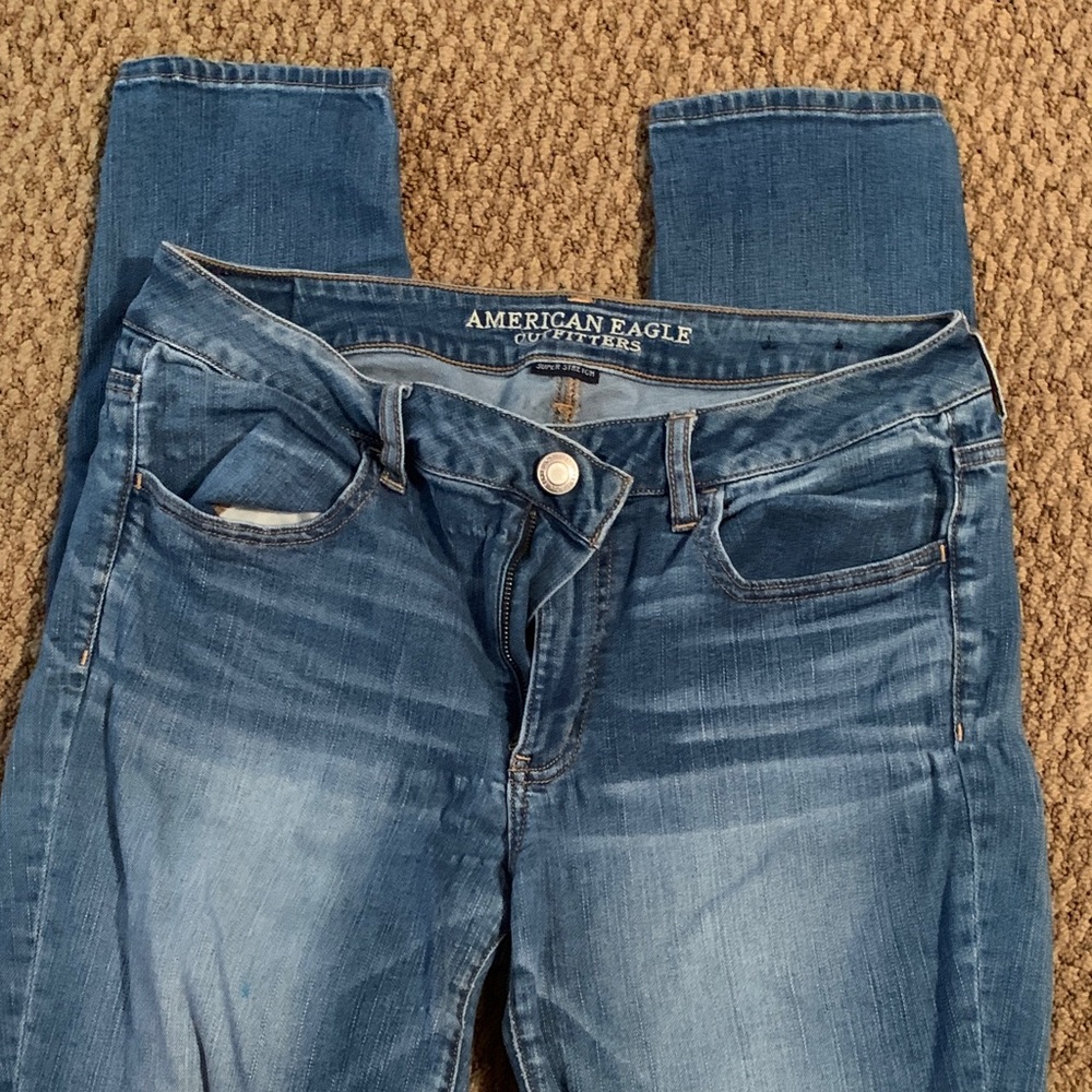 American Eagle Outfitters Women’s Medium Blue jeggings